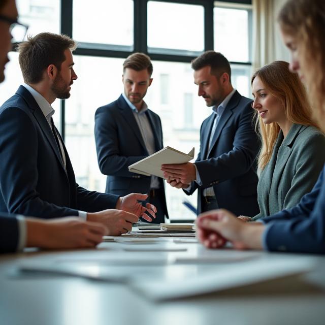 Consulenti legali di Ceramica Lex che analizzano l'uso di materiali ceramici innovativi